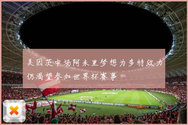 美因茨中场阿米里梦想为多特效力仍渴望参加世界杯赛事