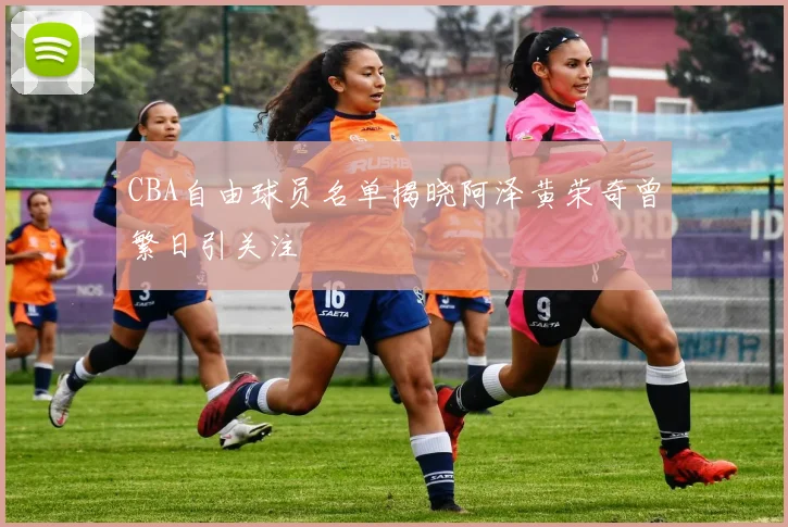 CBA自由球员名单揭晓阿泽黄荣奇曾繁日引关注
